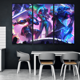 True Damage Know My Name Qiyana, Senna & Yasuo Buy Wall Poster