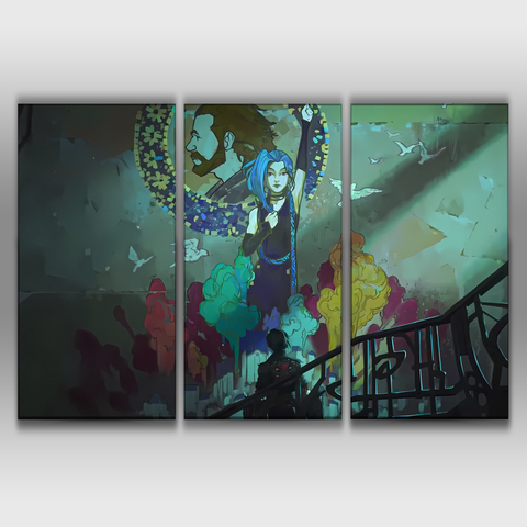 Vi, Jinx and Vander Arcane 2 Poster