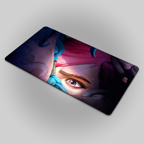 Vi and Jinx form Arcane season 2 Mouse Pad