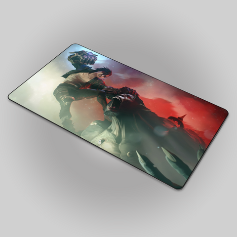 Vi vs Vander Warwick Arcane 2 Mouse Pad