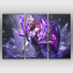 CRYSTALIS MOTUS LEONA league of legends poster