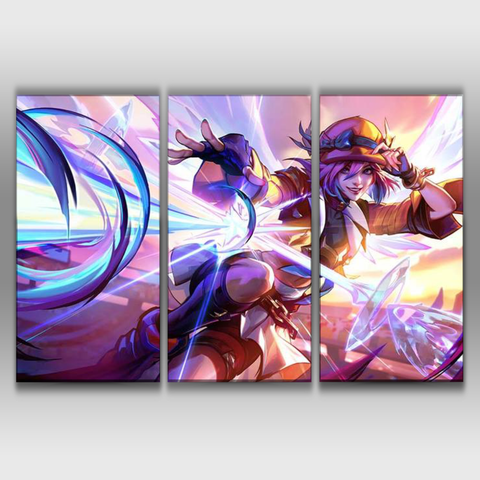 SOUL FIGHTER LUX League of Legends poster