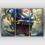 SHAN HAI SCROLLS TAHM KENCH league of legends poster