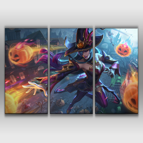 Bewitching Syndra lol wall paper wall decor