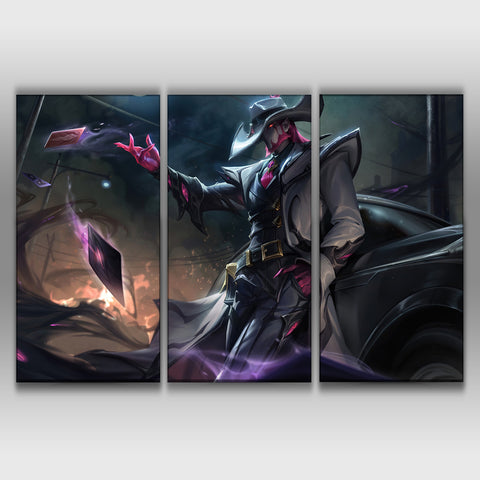 League of Store -Type: Canvas Printings - Subjects: Hextech Tristana - Frame mode: Framed or Unframed - Form: League of Legends online game - Style: LOL Champion - Support Base: Canvas lol wall canvas paper decor