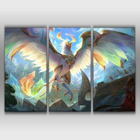 Divine Phoenix Anivia league of legends wall paper poster canvas decor