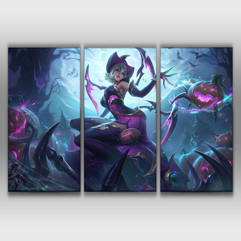 Bewitching Elise league of legends wall decor poster