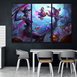 Bewitching Fiora & Nami - best wallpaper canvas decor gift