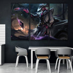League of Store -Type: Canvas Printings - Subjects: Hextech Tristana - Frame mode: Framed or Unframed - Form: League of Legends online game - Style: LOL Champion - Support Base: Canvas league of legends wall 3 panels decor canvas