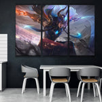 Dawnbringer Yone lol buy online wallpaper canvas 3 panel poster wall decor