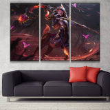 Nightbringer Lillia attach on the wall canvas painting poster