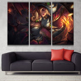 Bewitching Morgana Prestige Edition wall canvas 3 panel poster skin