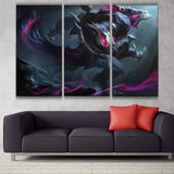 OLD GOD WARWICK wall poster decoration - 3 canvas