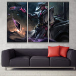 League of Store -Type: Canvas Printings - Subjects: Hextech Tristana - Frame mode: Framed or Unframed - Form: League of Legends online game - Style: LOL Champion - Support Base: Canvas buy online lol wall gift decor poster