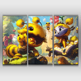 Bee'Maw And Yuubee league of legends poster wall decor 