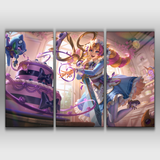 Cafe Cutie Gwen League of legends wall poster decor