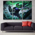 Conqueror Jax see league obline wall poster decoration