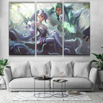Crystal Rose Zyra and Swain see online wallpaper canvas decor poster