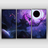 Dark Star Thresh league of legends wall poster