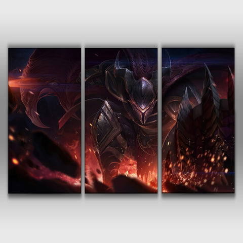 Dragonslayer Pantheon league of legends wall poster