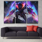 EMPYREAN ZED 3 panels poster wall decoration canvas