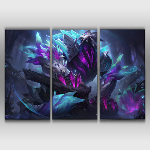 Elderwood Rek'Sai league of legends poster