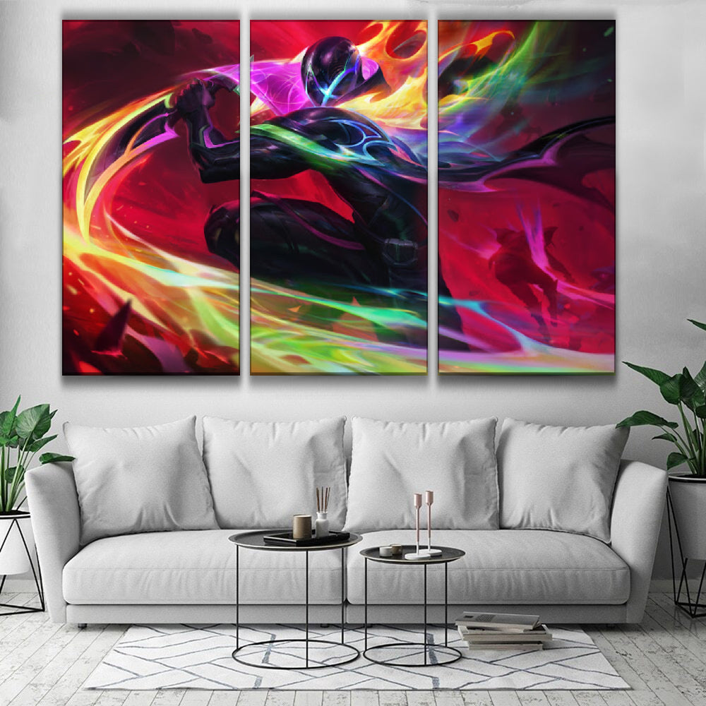 Empyrean Pyke - 3 Panels Wall Poster – leagueofstore.shop