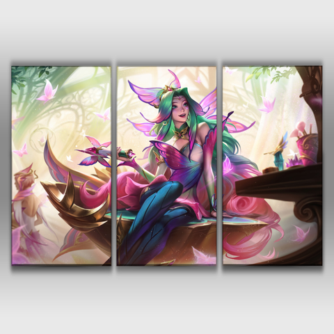 Faerie Court Seraphine league of legends poster