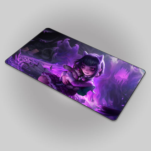 Goth Annie league of legends gaming mouse pad