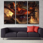 High Noon Tahm Kench buy online lol wall decor canvas gift