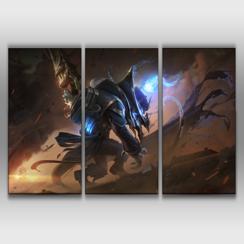 High Noon Twitch LEAGUE OF LEGENDS - 3 Panels Wall Poster