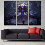 Old God Ivern league 3 panel canvas wall poster decoration