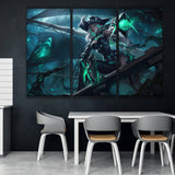 Ruined Miss Fortune see online lol wall canvas decor skin
