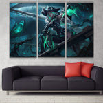 Ruined Miss Fortune league see online wallpaper skin wall poster decor