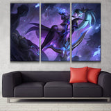 Spirit Blossom Vayne league 3 panels canvas wall poster decoration