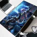 Shockblade Shen & Qiyana buy online gaming mouse pad lol gift
