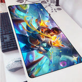Space Groove Twisted Fate league gaming mousepad 