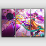 Space Groove Gwen league of legends buy online wall poster canvas gift