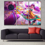 Space Groove Gwen league 3 panels canvas poster for wall decoration buy online