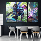 WITHERED ROSE ZERI league of legends wall poster