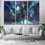 Winterblessed Diana league 3 panels canvas poster