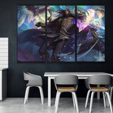 Winterblessed Swain lol 3 panels canvas decoration