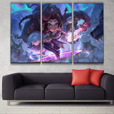 Winterblessed Zoe league 3 panels wall poster buy online