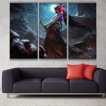 Classic Yone league wall decoration poster - 3 panels canvas